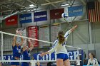 VB vs USCGA  Wheaton College Women's Volleyball vs U.S. Coast Guard Academy. - Photo by Keith Nordstrom : Wheaton, Volleyball